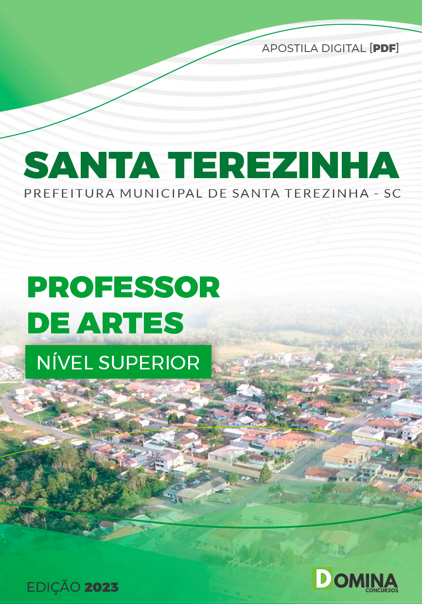 Apostila Pref Santa Terezinha SC 2023 Professor de Artes
