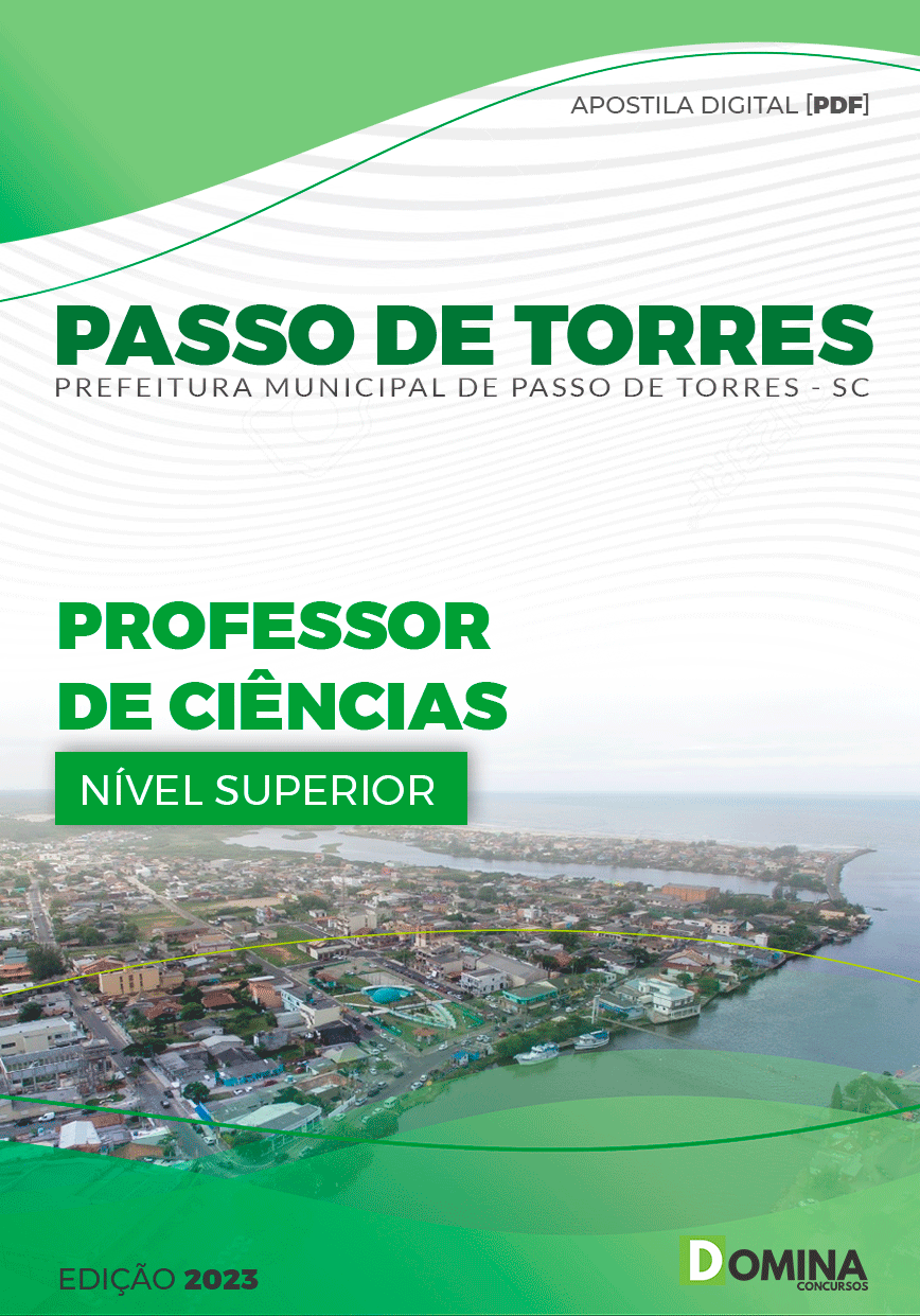 Apostila Pref Passo de Torres SC 2023 Professor Ciências