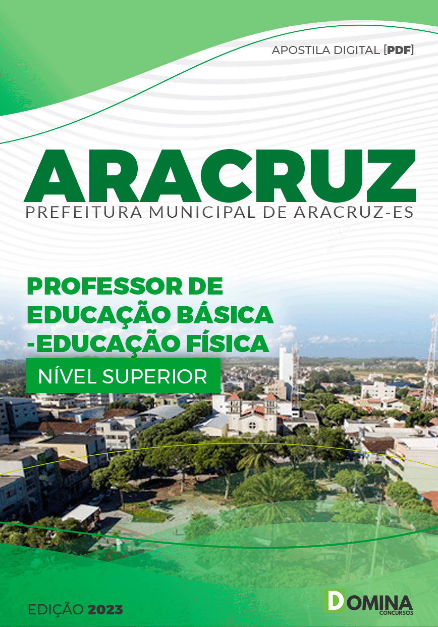 Apostila Pref Aracruz ES 2023 Professor Educação Física