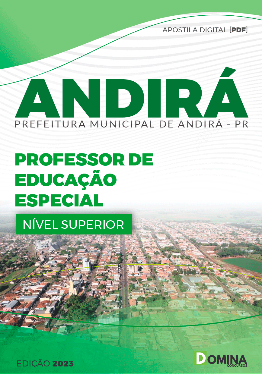 Apostila Pref Andirá PR 2023 Professor Educação Especial