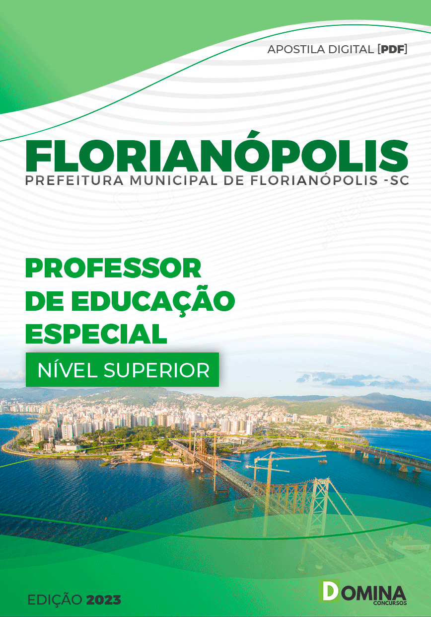 Apostila Pref Florianópolis SC 2023 Professor Educação Especial
