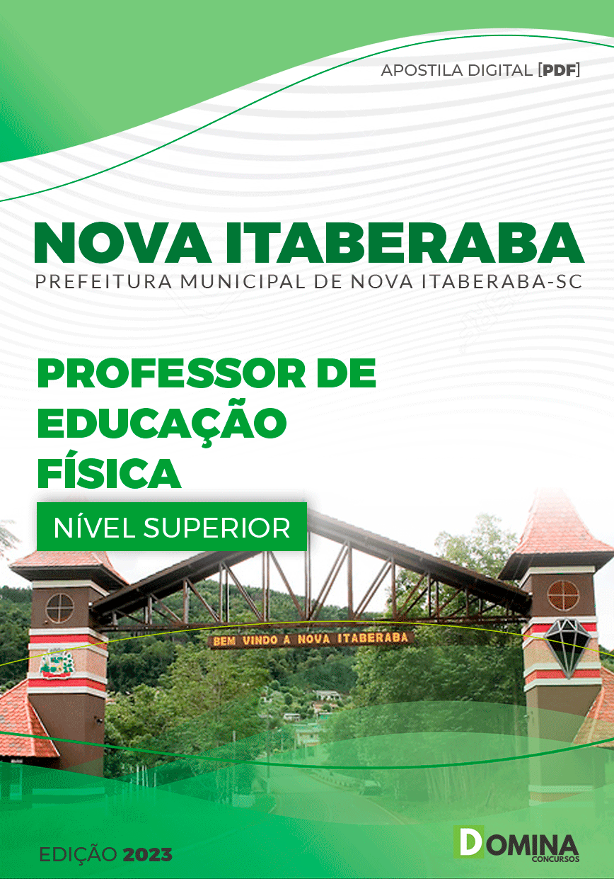 Apostila Pref Nova Itaberaba SC 2023 Professor Educação Física