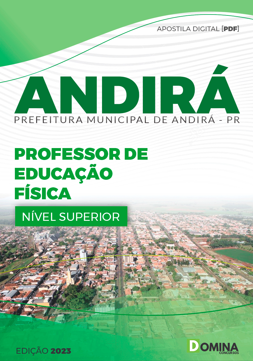 Apostila Pref Andirá PR 2023 Professor Educação Física