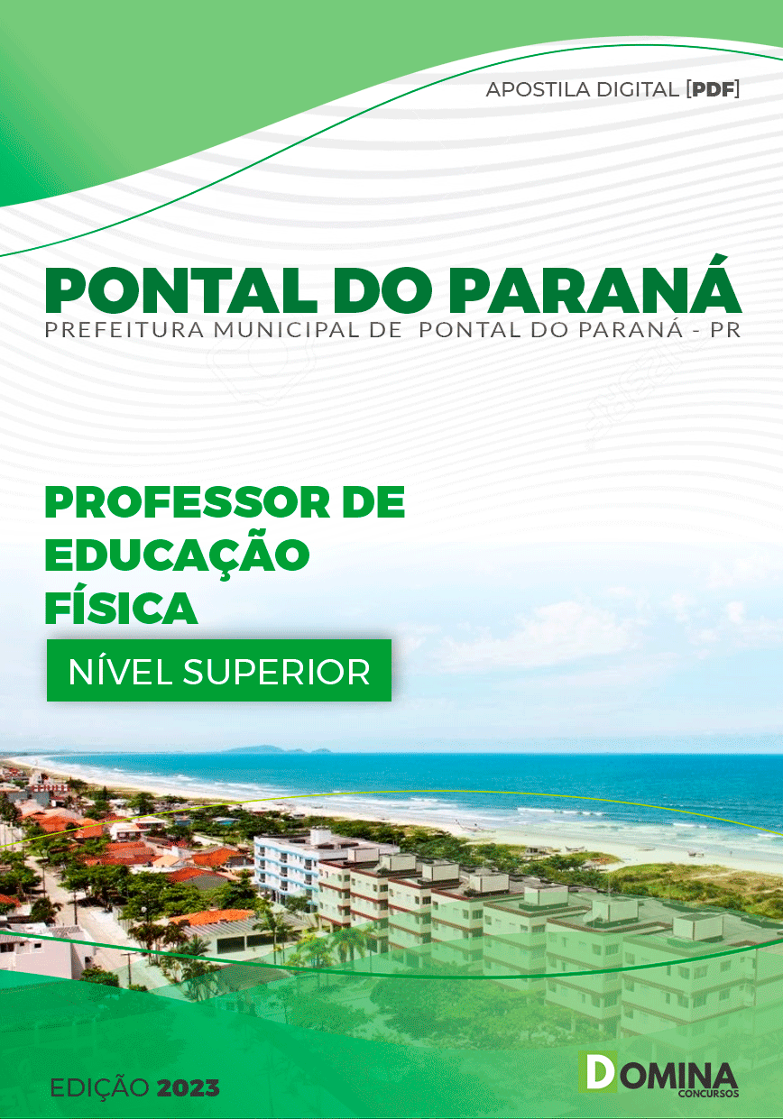 Pref Pontal do Paraná PR 2023 Professor Educação Física