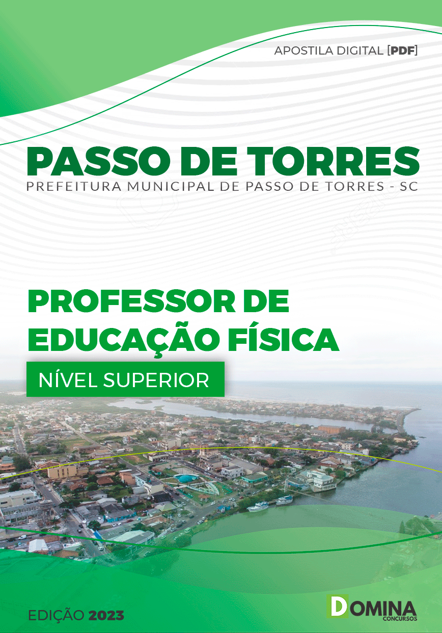 Apostila Pref Passo de Torres SC 2023 Professor Educação Física