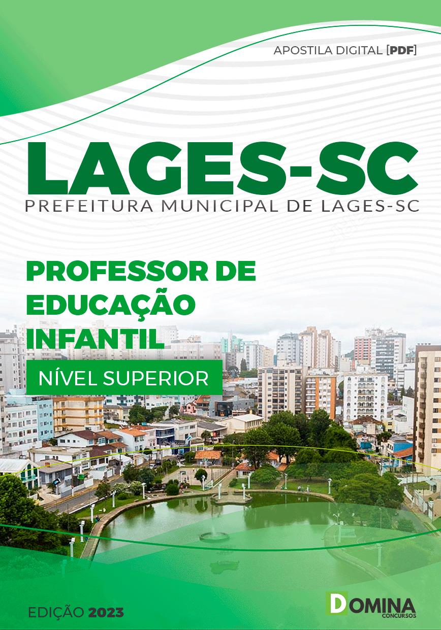 Apostila Pref Lages SC 2023 Professor de Educação Infantil