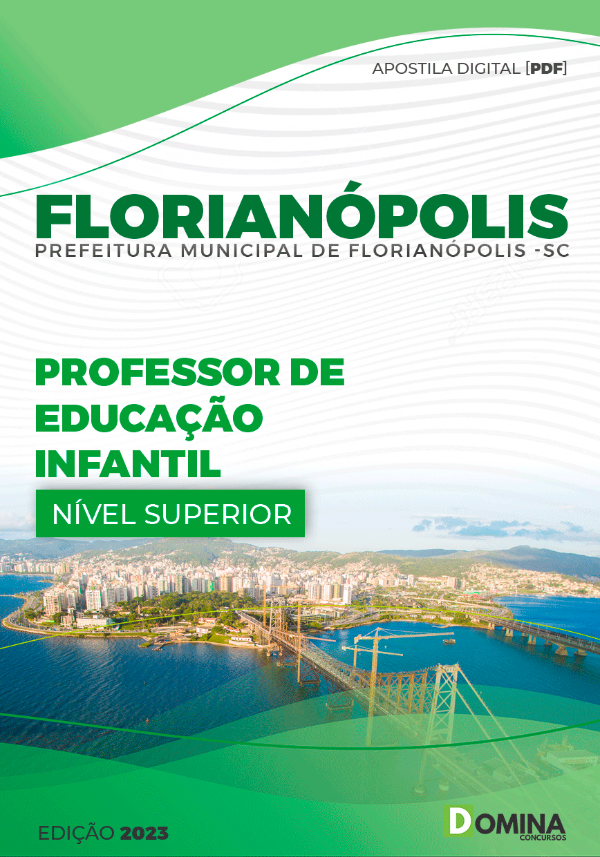 Apostila Pref Florianópolis SC 2023 Professor Educação Infantil