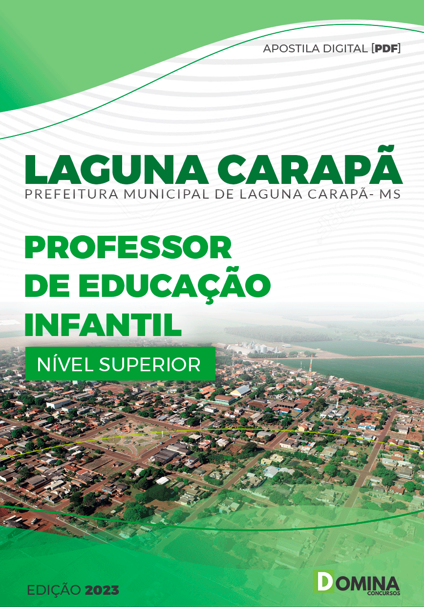 Apostila Pref Laguna Carapã MS 2023 Professor Educação Infantil