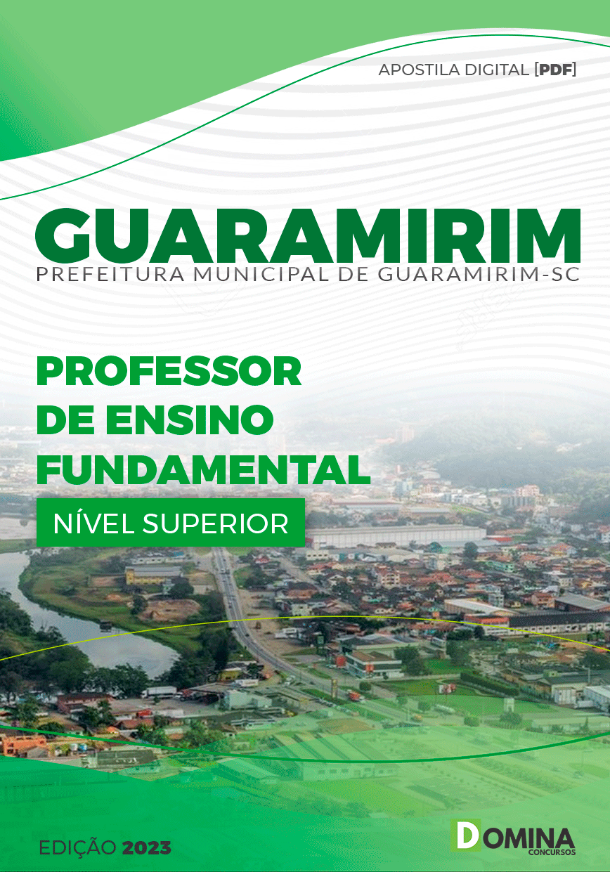 Apostila Pref Guaramirim SC 2023 Professor Ensino Fundamental