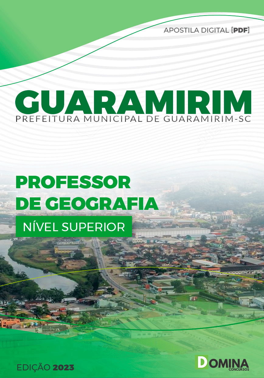 Apostila Pref Guaramirim SC 2023 Professor de Geografia