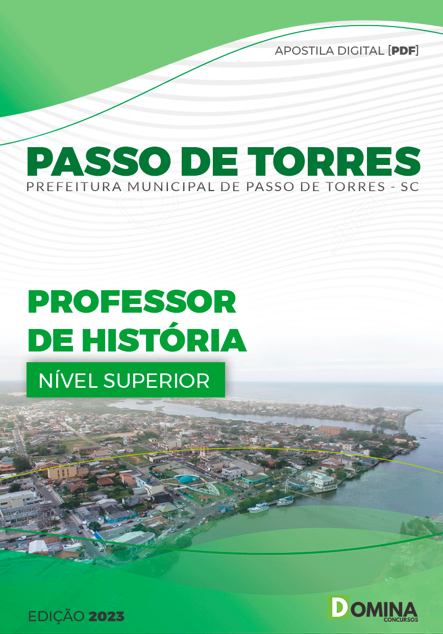 Apostila Pref Passo de Torres SC 2023 Professor História