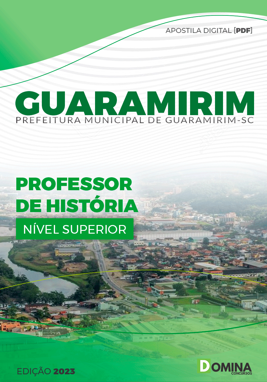 Apostila Pref Guaramirim SC 2023 Professor de História