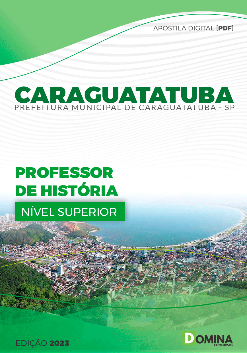 Apostila Pref Caraguatatuba SP 2024 Professor História