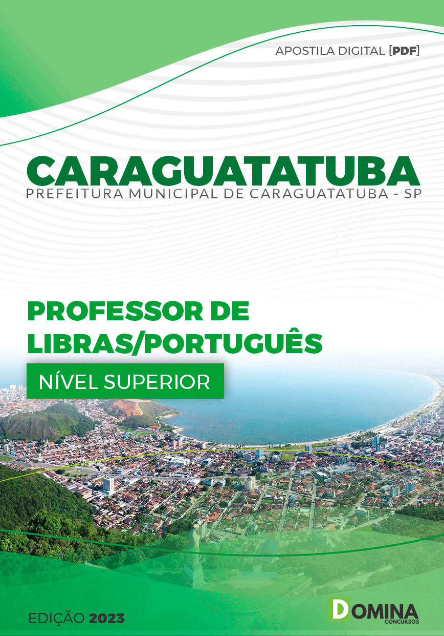 Apostila Pref Caraguatatuba SP 2024 Professor Língua Portuguesa