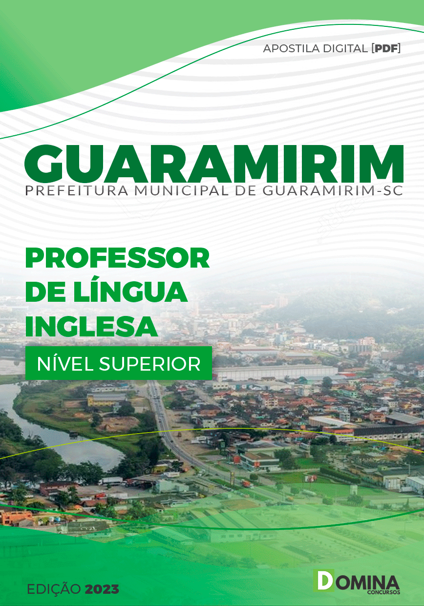 Apostila Pref Guaramirim SC 2023 Professor de Língua Inglesa