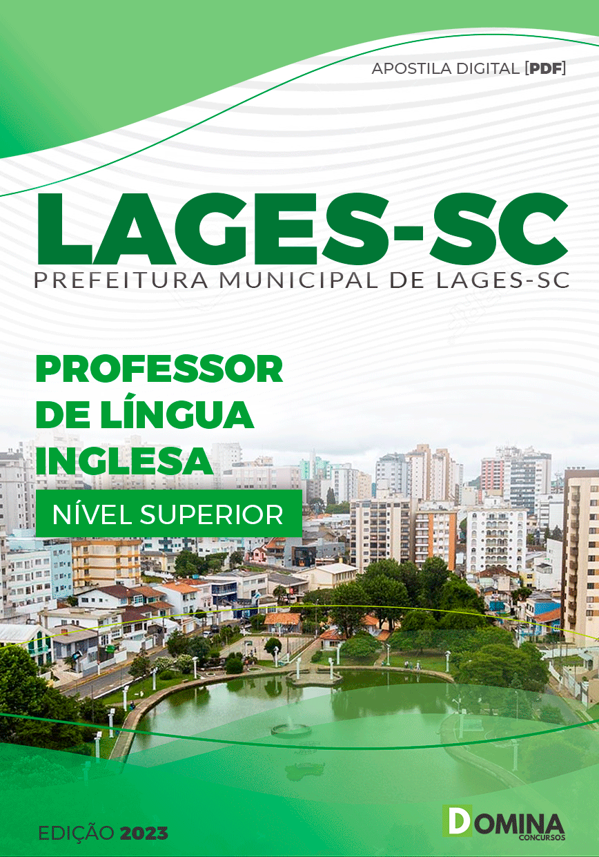 Apostila Pref Lages SC 2023 Professor de Língua Inglesa