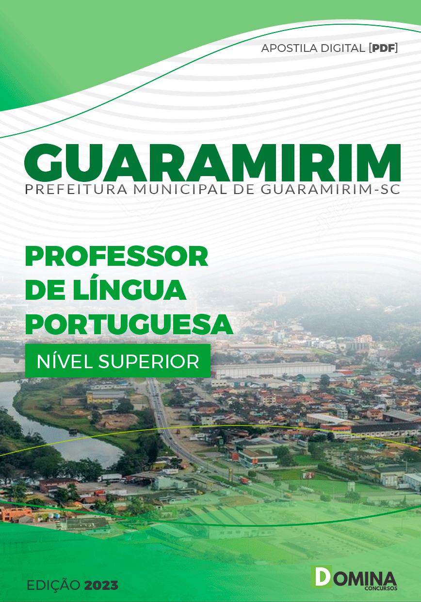 Apostila Pref Guaramirim SC 2023 Professor de Língua Portuguesa