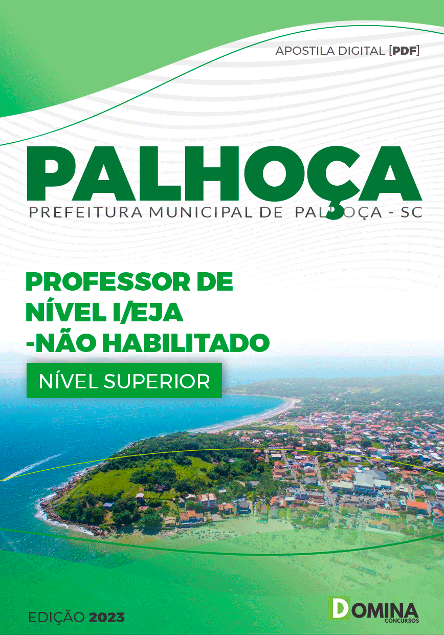 Pref Palhoça SC 2023 Professor Nível I EJA Não Habilitado