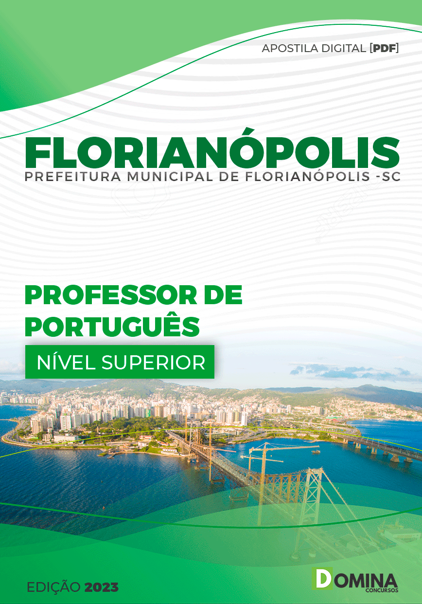 Apostila Pref Florianópolis SC 2023 Professor Português