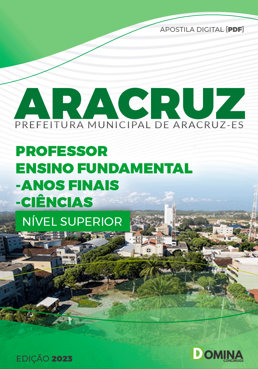 Apostila Pref Aracruz ES 2023 Professor Anos Finais Ciências
