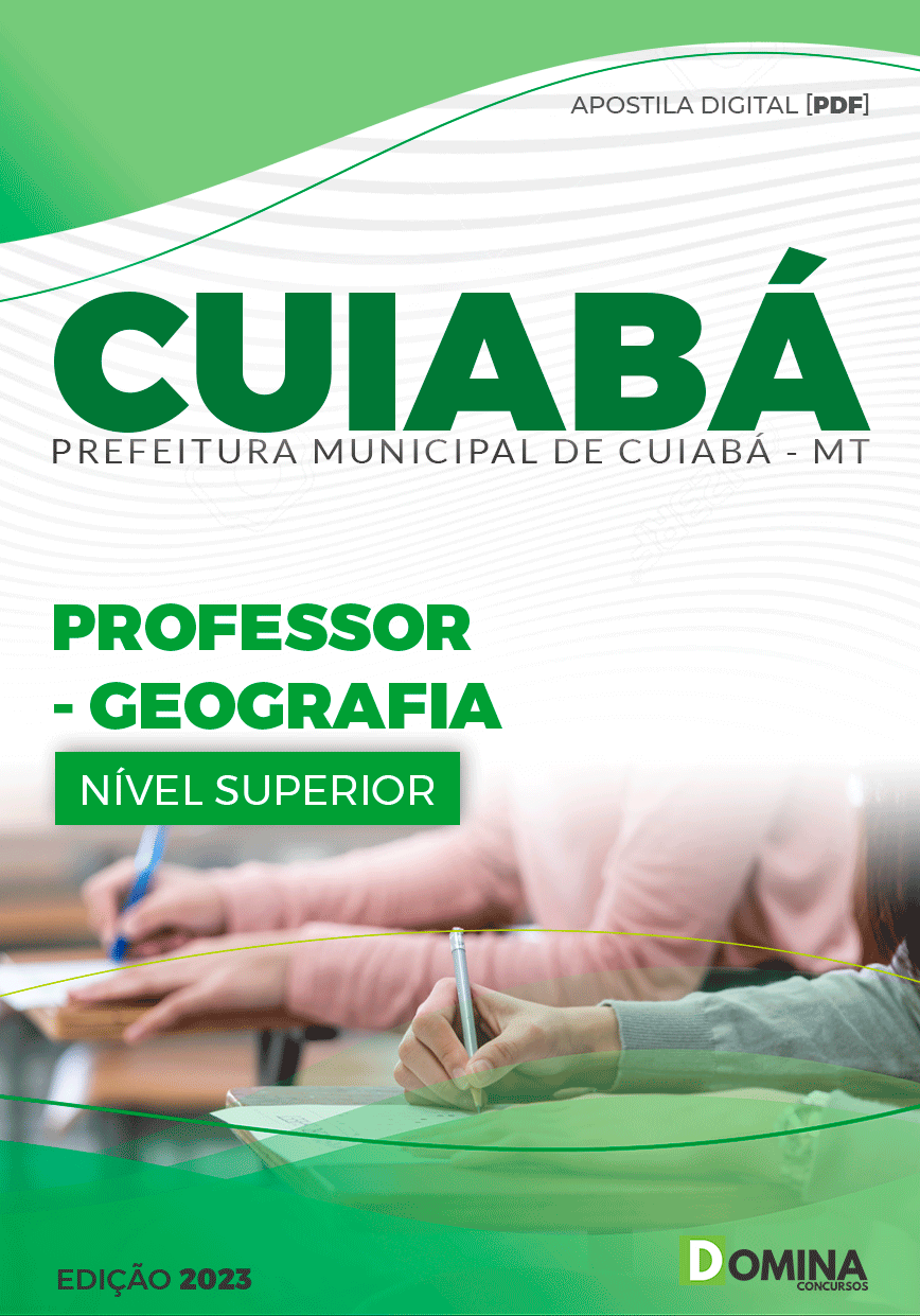 Apostila Pref Cuiabá MT 2023 Professor Geografia