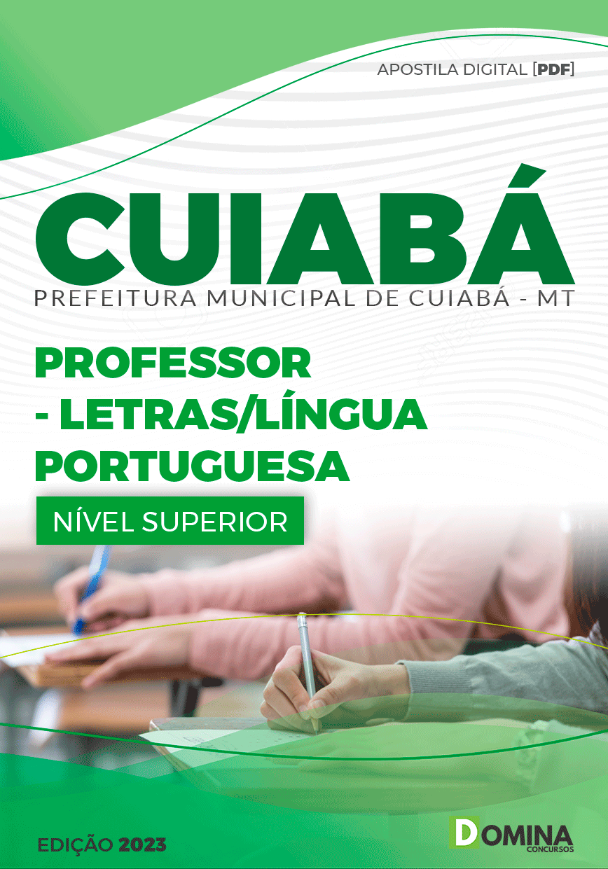 Apostila Pref Cuiabá MT 2023 Professor Língua Portuguesa