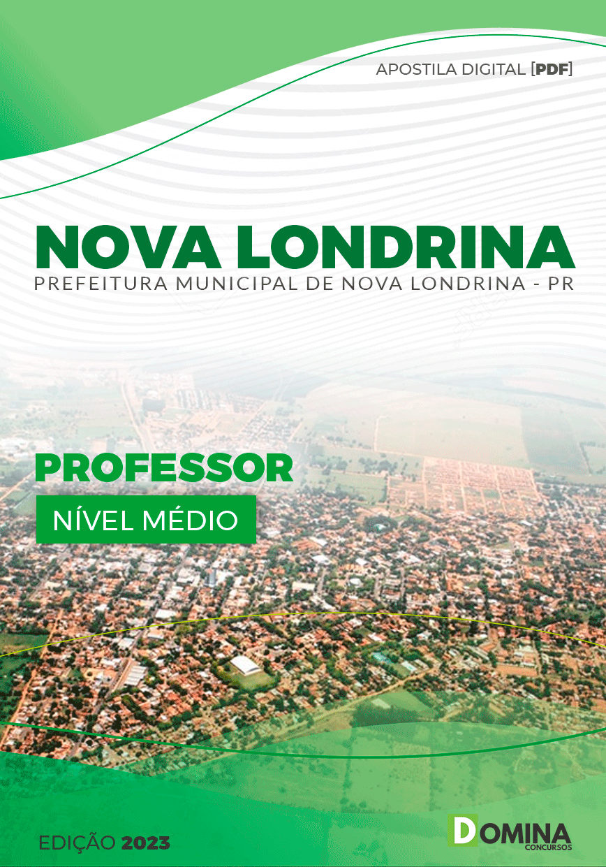 Apostila Pref Nova Londrina PR 2023 Professor