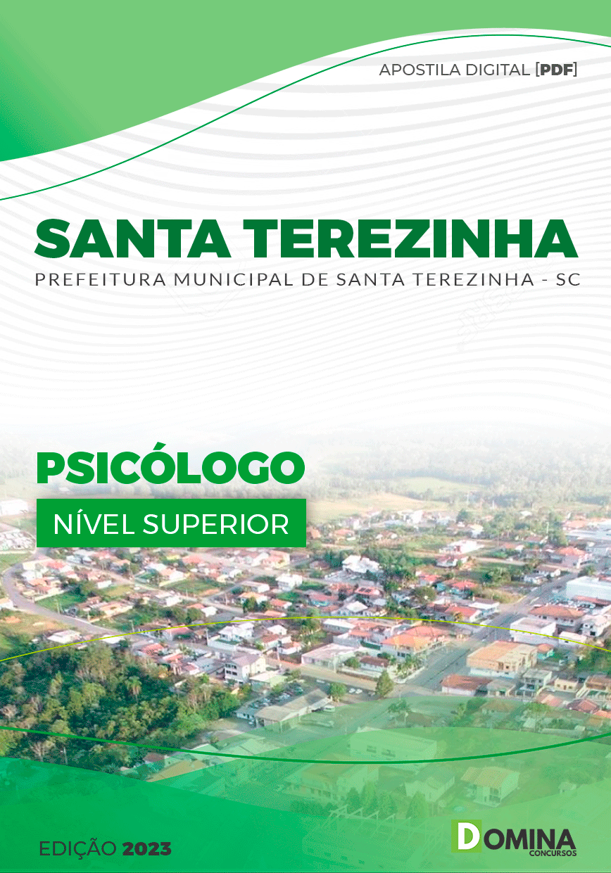 Apostila Pref Santa Terezinha SC 2023 Psicólogo