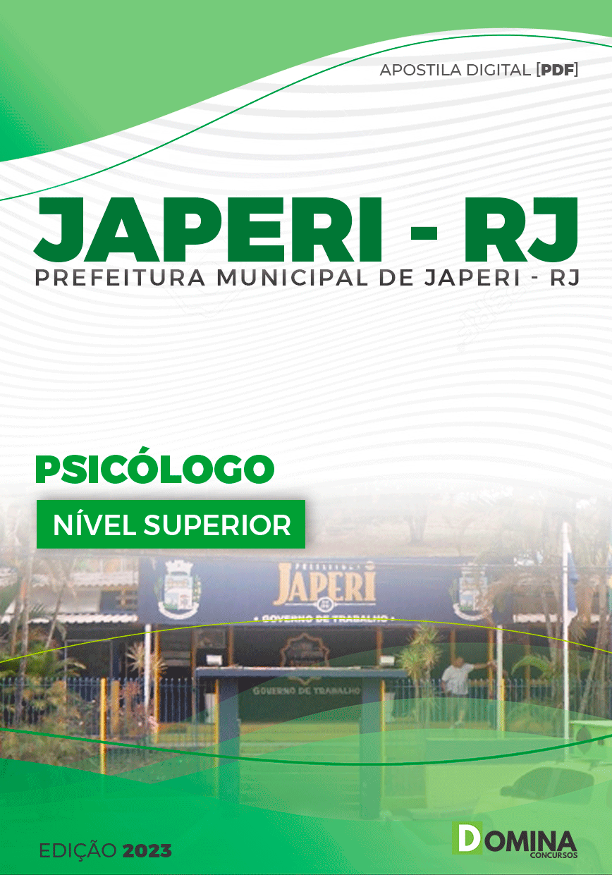 Apostila Concurso Pref Japeri RJ 2023 Psicólogo