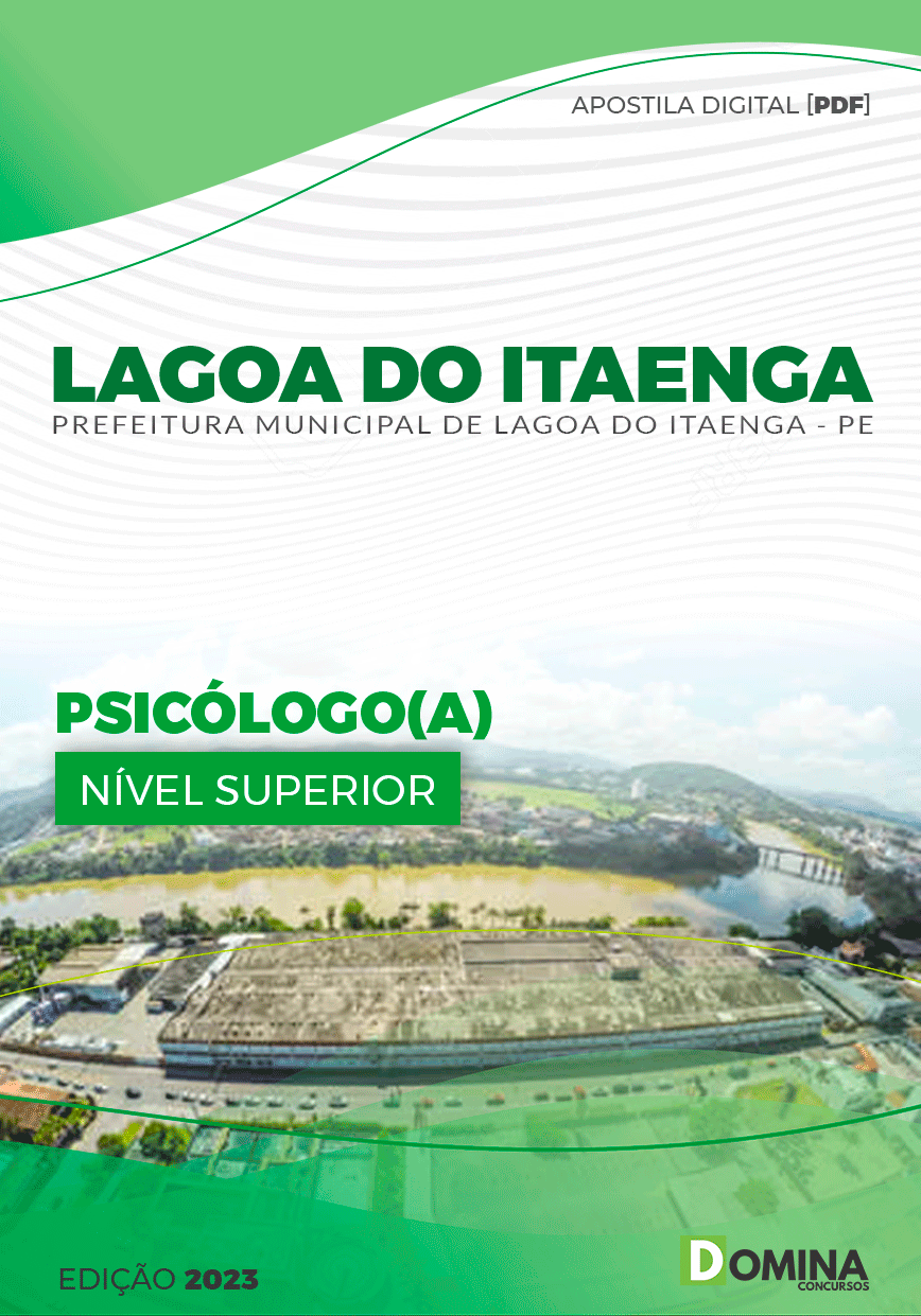 Apostila Pref Lagoa de Itaenga PE 2023 Psicólogo