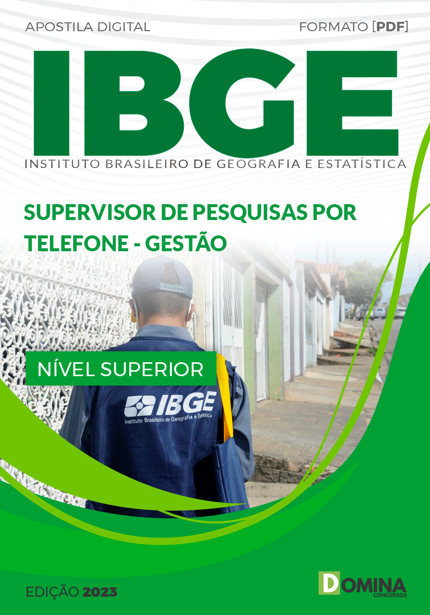 Apostila IBGE 2023 Supervisor Pesquisa Gestão