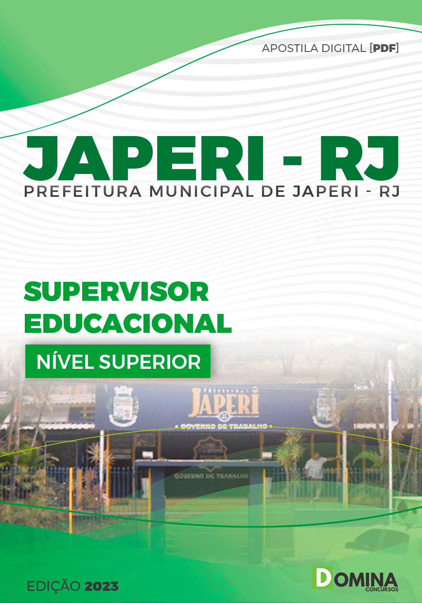 Apostila Pref Japeri RJ 2023 Supervisor Escolar