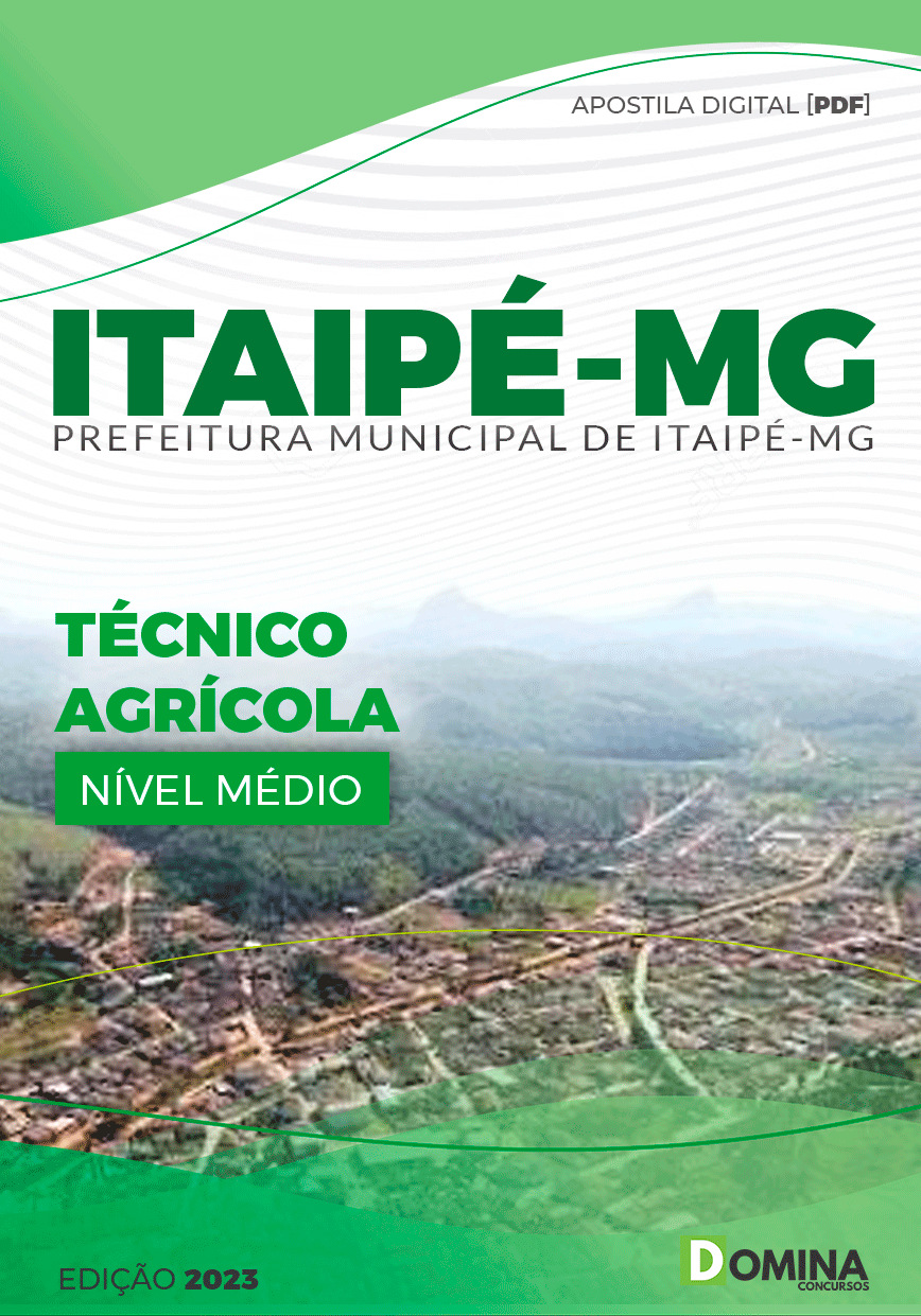 Apostila Pref Itaipé MG 2023 Técnico Agrícola