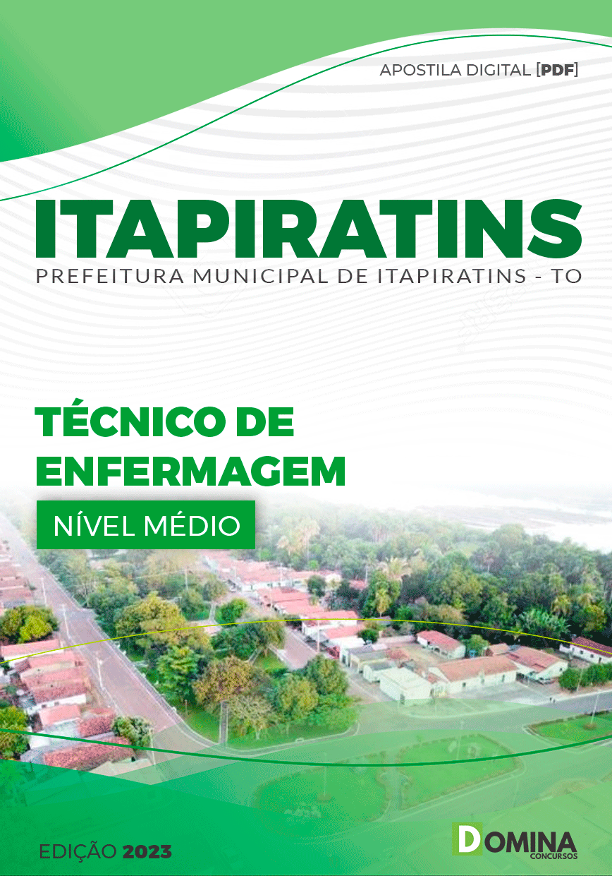 Apostila Pref Itapiratins TO 2023 Técnico em Enfermagem