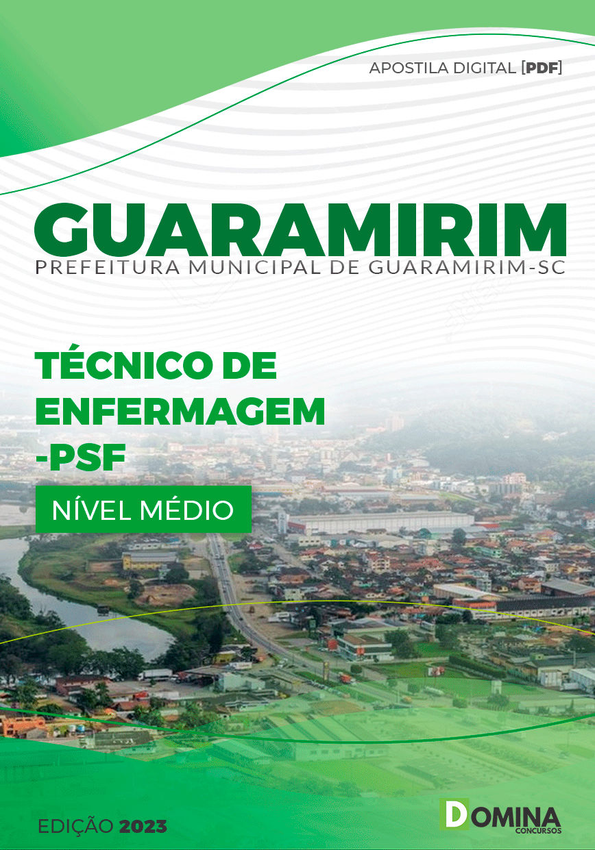 Apostila Pref Guaramirim SC 2023 Técnico de Enfermagem