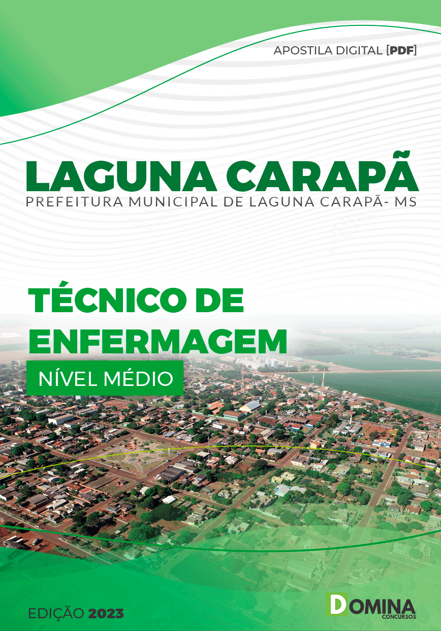 Apostila Pref Laguna Carapã MS 2023 Técnico Enfermagem