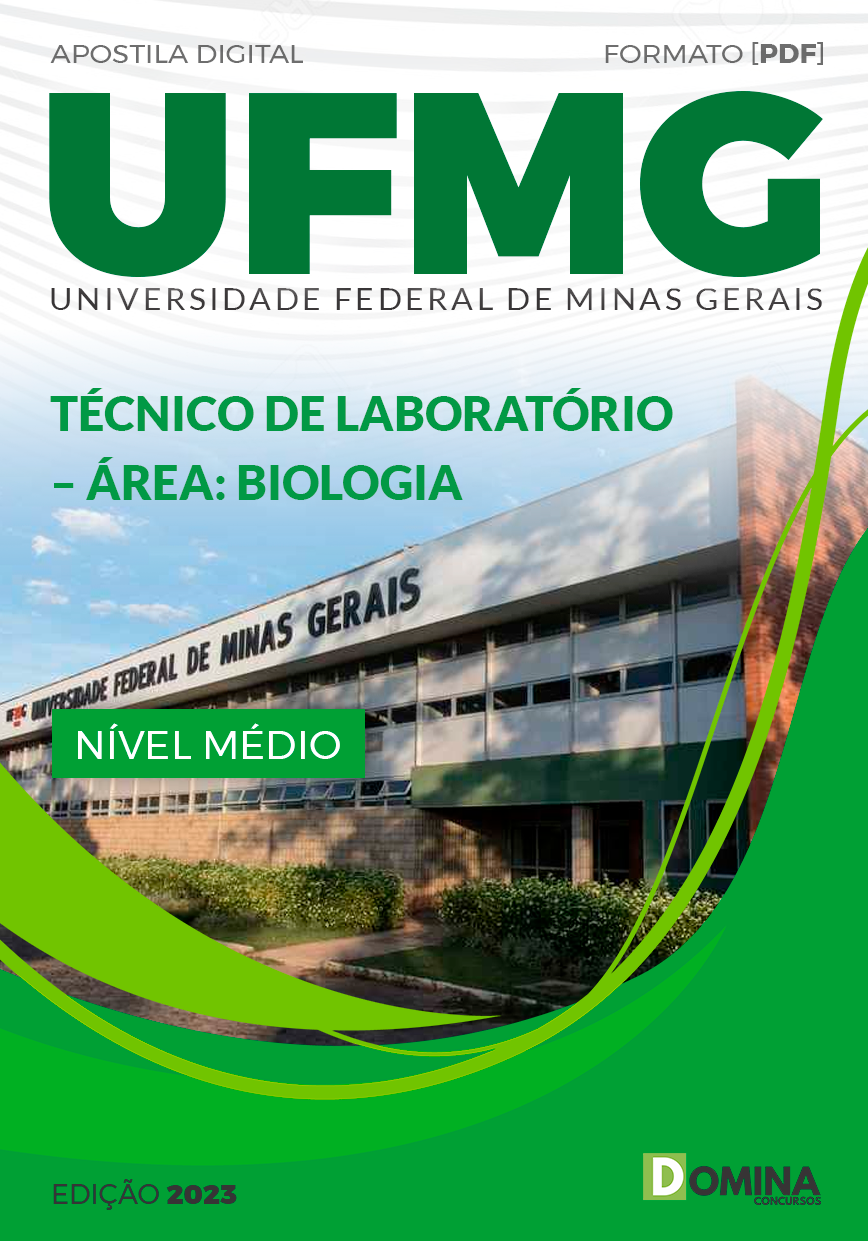 Apostila UFMG MG 2023 Técnico de Laboratório Biologia