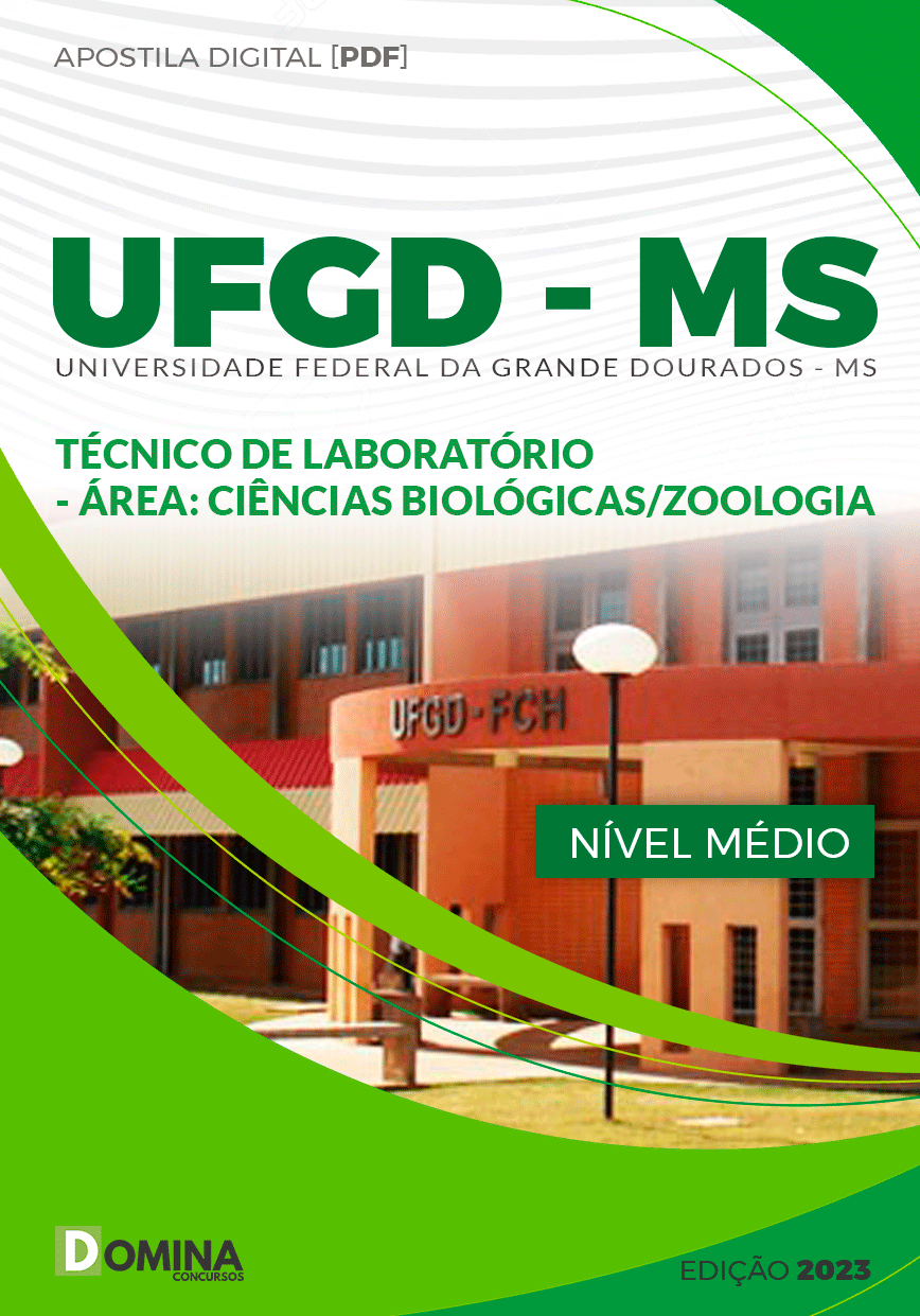 Apostila UFGD MS 2023 Técnico Laboratório Ciências Biológicas