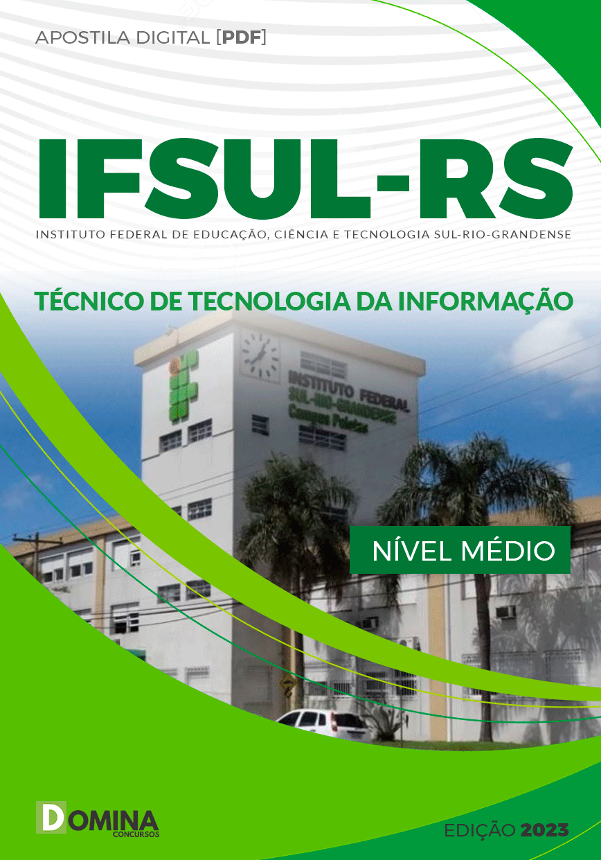 Apostila IFSUL RS 2023 Técnico Tecnologia da Informação