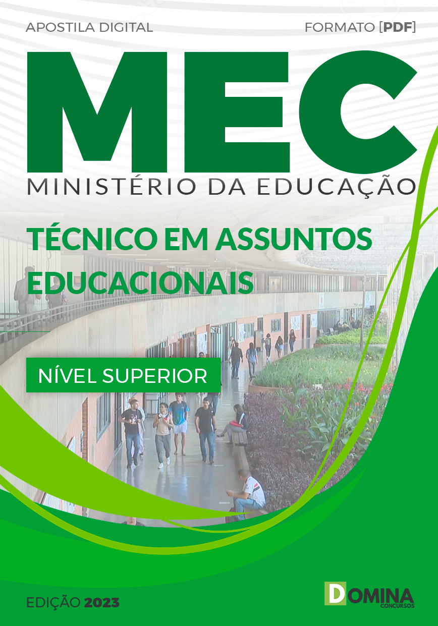 Apostila Concurso MEC 2023 Técnico Assuntos Educacionais