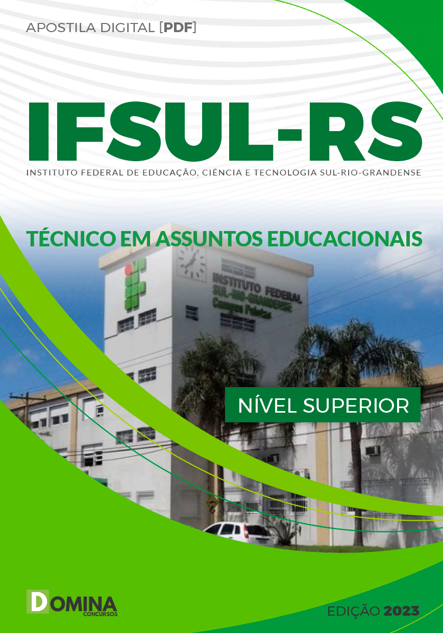 Apostila IFSUL RS 2023 Técnico em Assuntos Educacionais