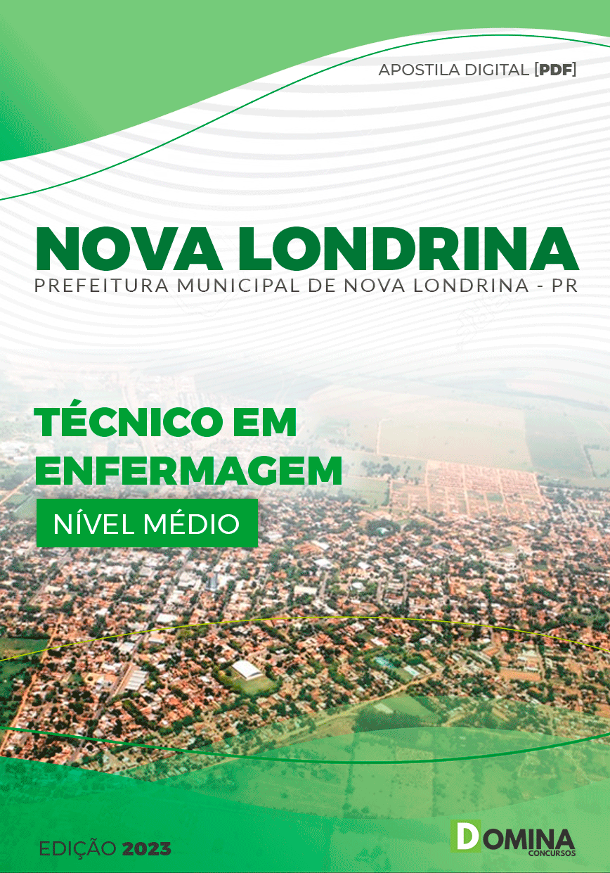 Apostila Pref Nova Londrina PR 2023 Técnico Enfermagem