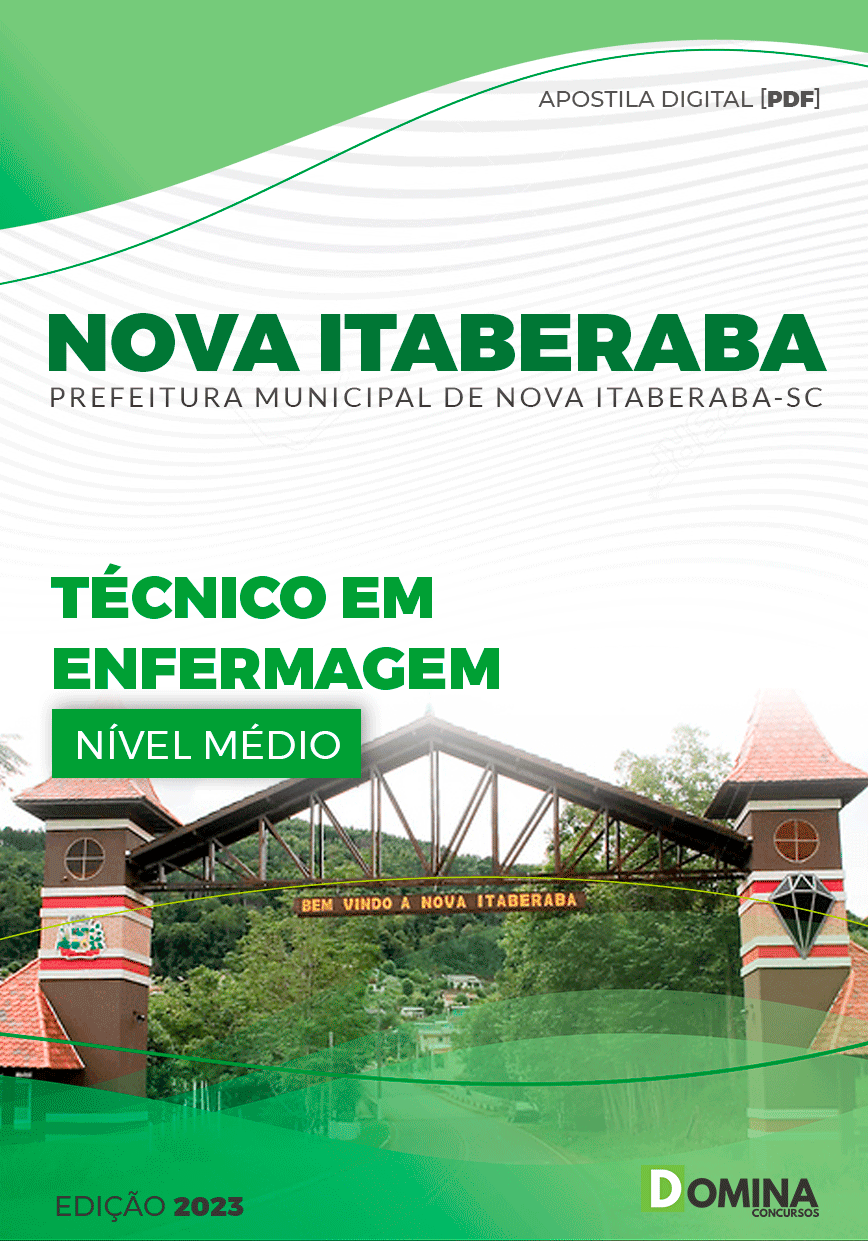 Apostila Pref Nova Itaberaba SC 2023 Técnico Enfermagem