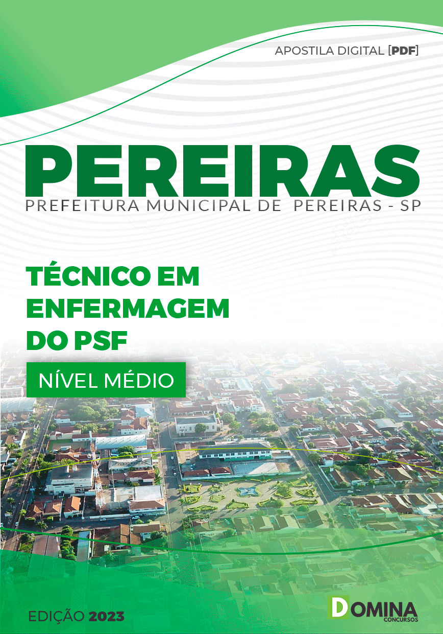 Apostila Pref Pereiras SP 2023 Técnico em Enfermagem do PSF