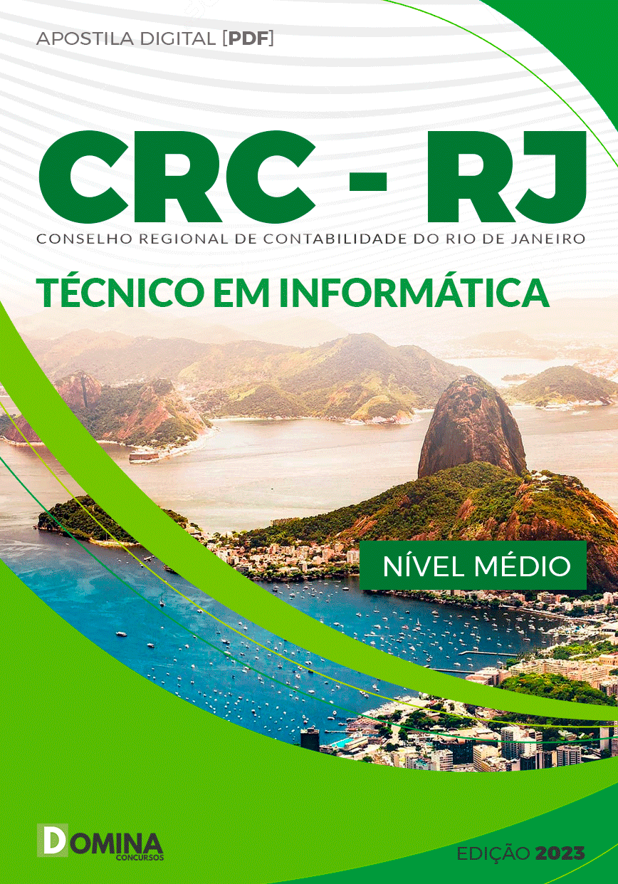 Apostila Concurso CRC RJ 2023 Técnico Informática