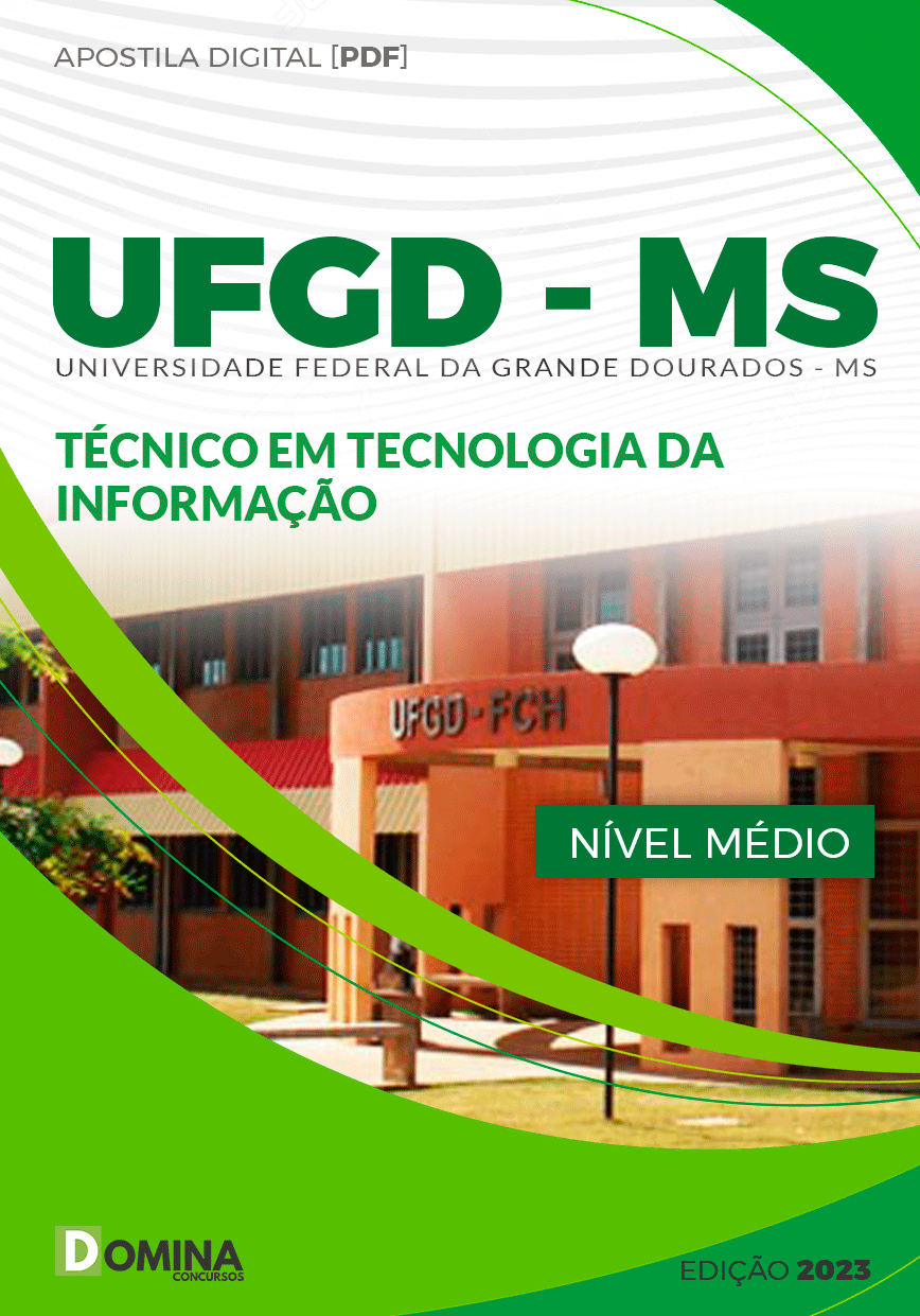 Apostila UFGD MS 2023 Técnico de Tecnologia da Informação