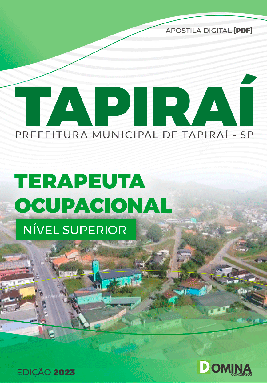 Apostila Pref Tapiraí SP 2023 Terapeuta Ocupacional