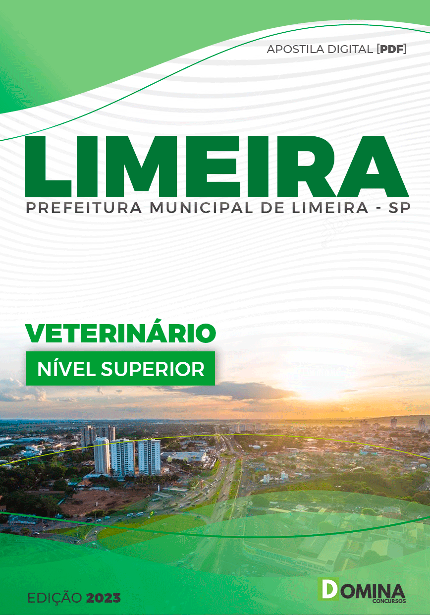 Apostila Concurso Pref Limeira SP 2023 Veterinário
