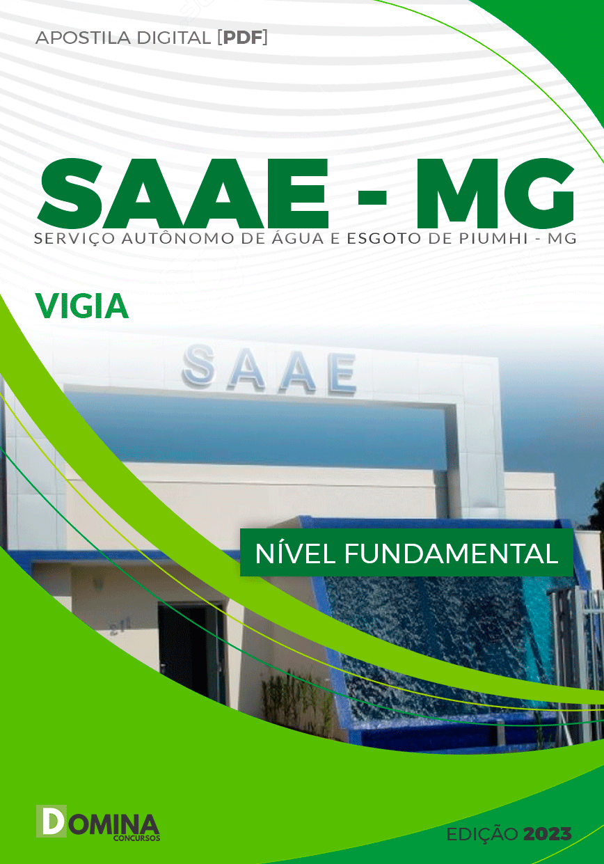 Apostila SAAE Piumhi MG 2023 Vigia