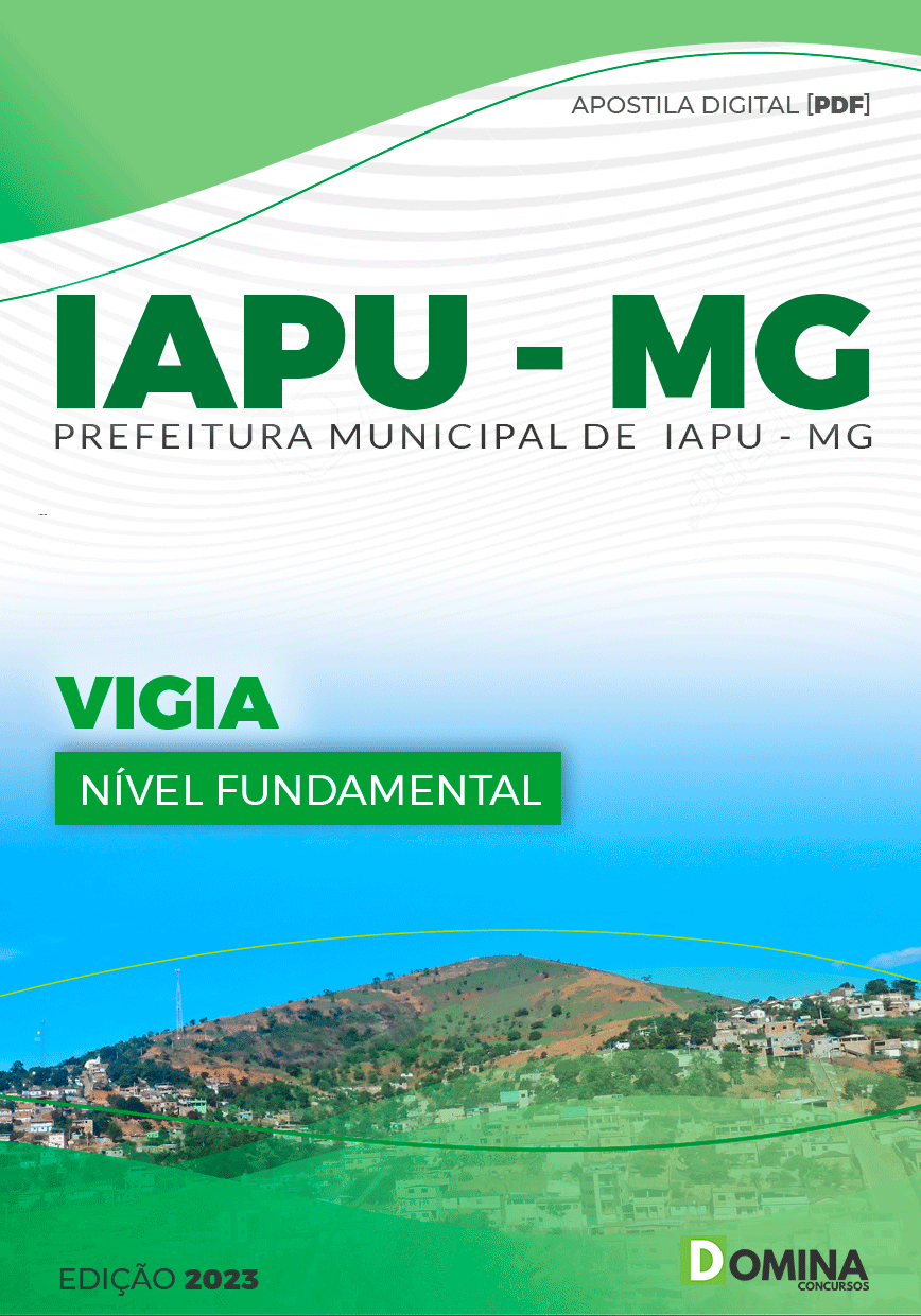 Apostila Concurso Público Pref Iapu MG 2023 Vigia